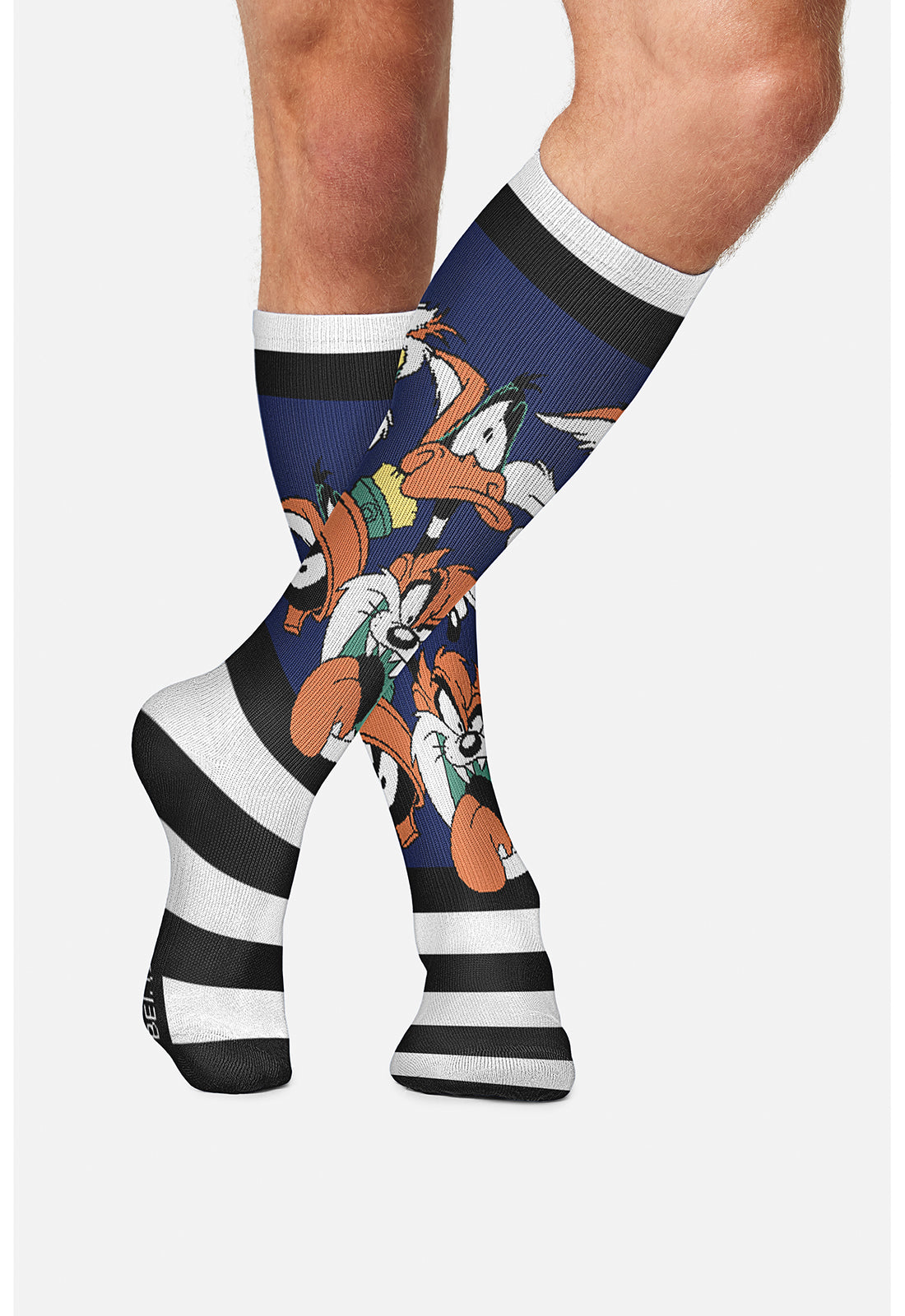 Tooniforms Legwear Men's TMPRINTSUPPOR Men's 10-15mmHg Compression Socks