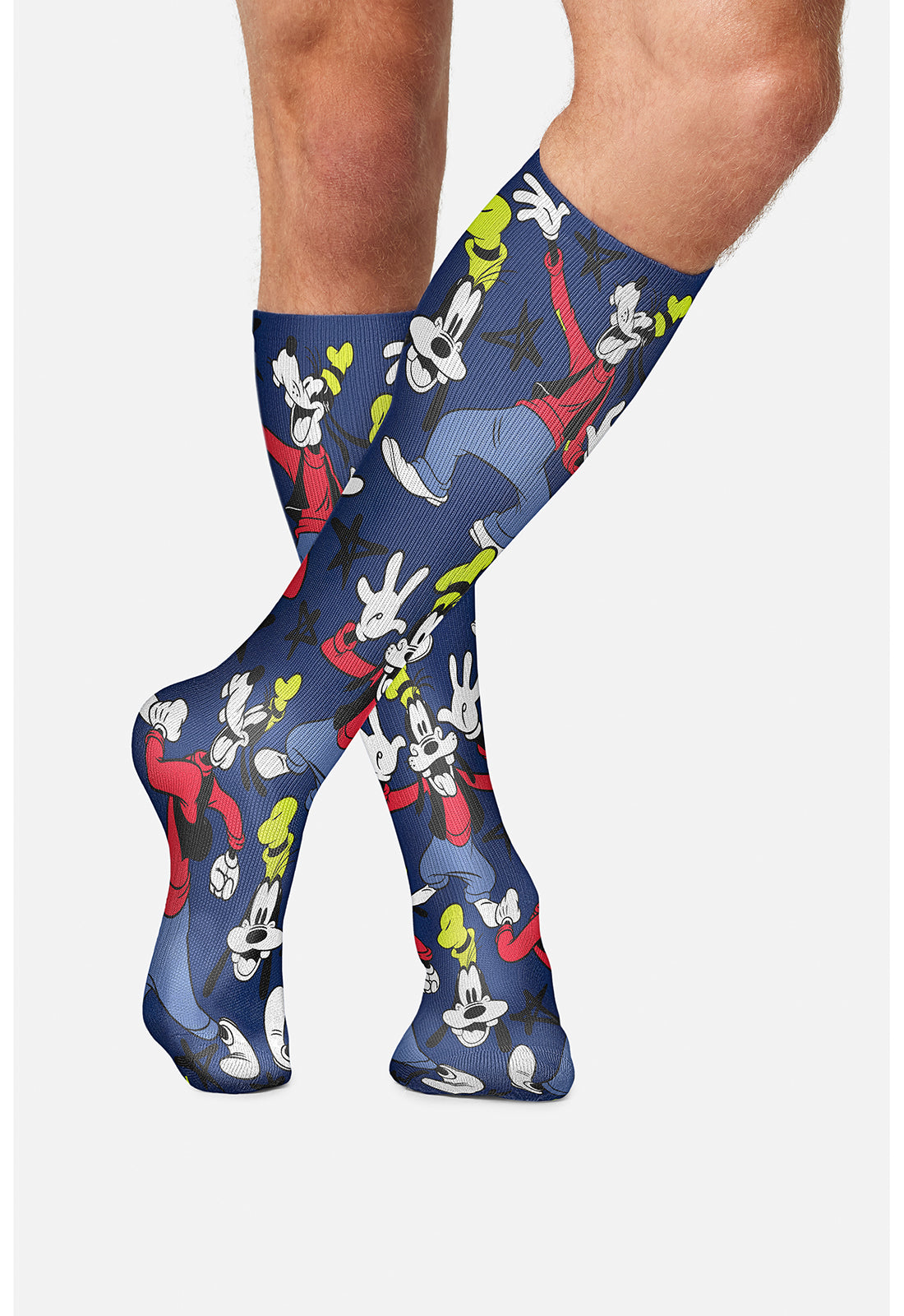 Tooniforms Legwear Men's TMPRINTSUPPOR Men's 10-15mmHg Compression Socks