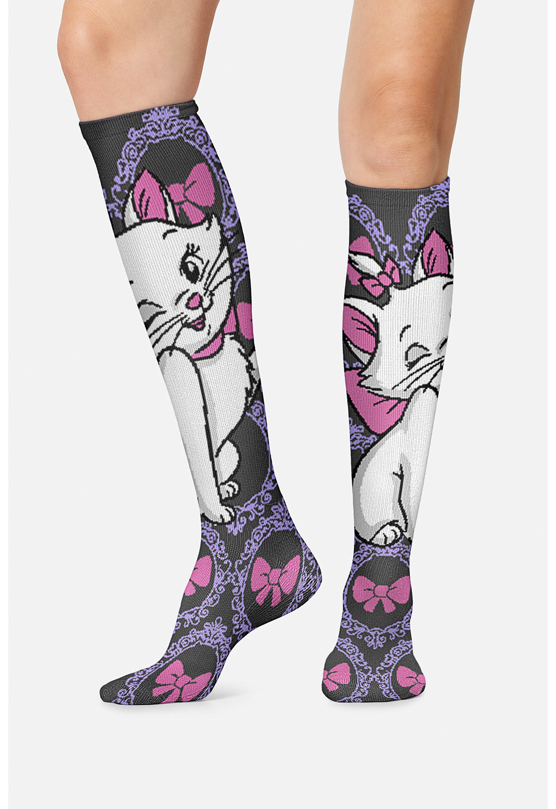 TF TOONS LEGWEAR Women's TPRINTSUPPOR Women's 10-15mmHg Compression Socks