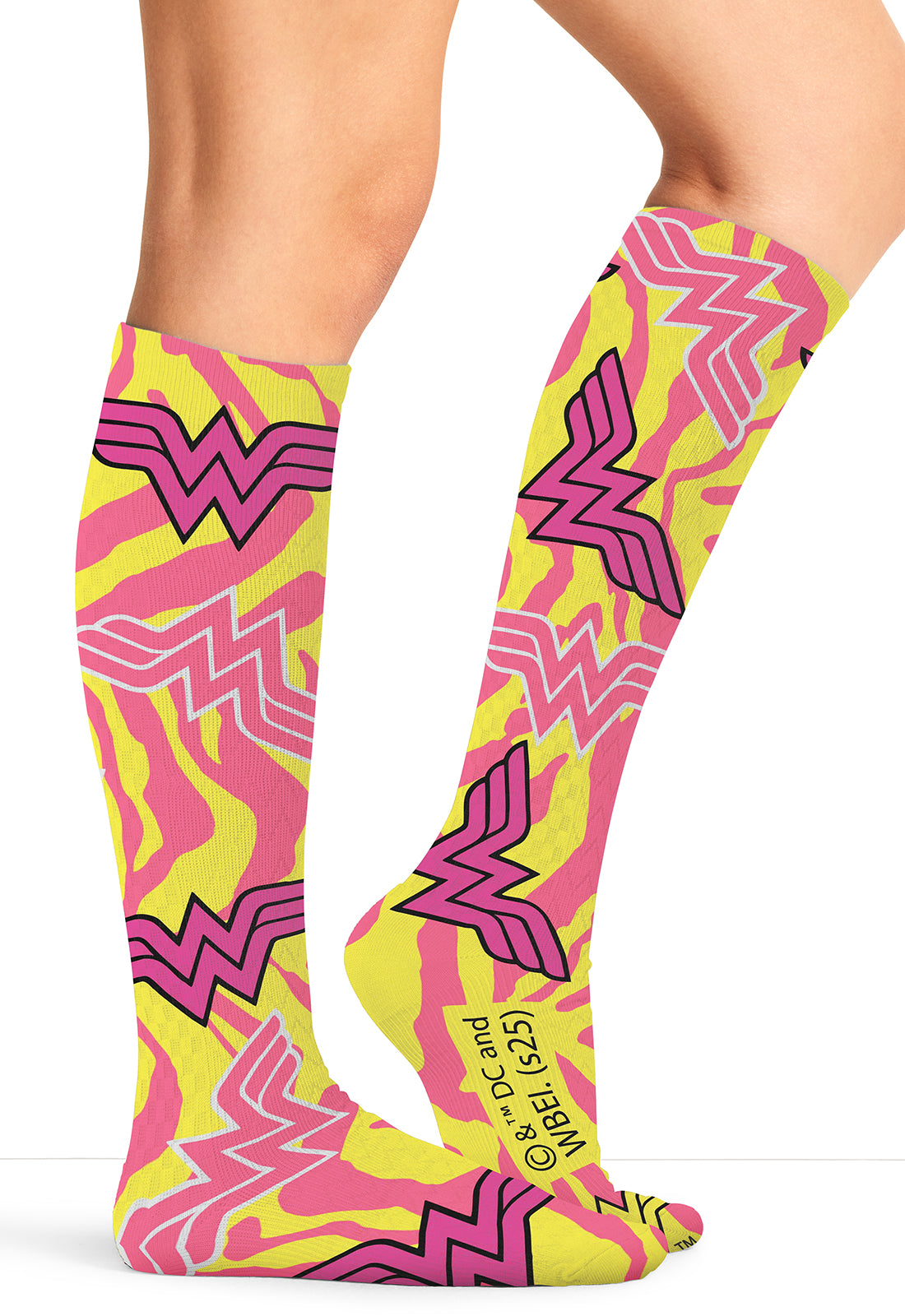 TF TOONS LEGWEAR Women's TPRINTSUPPOR Women's 10-15mmHg Compression Socks