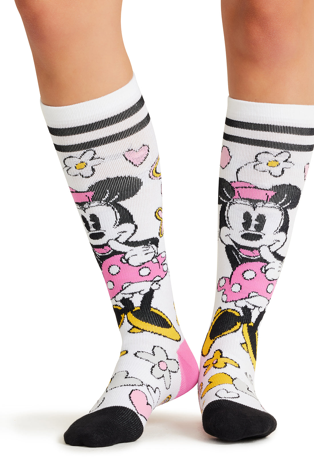 TF TOONS LEGWEAR Women's TPRINTSUPPOR Women's 10-15mmHg Compression Socks