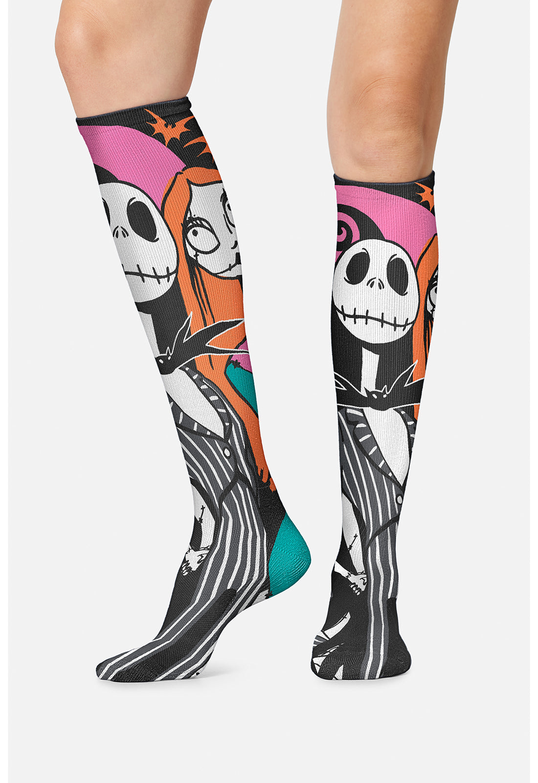 TF TOONS LEGWEAR Women's TPRINTSUPPOR Women's 10-15mmHg Compression Socks