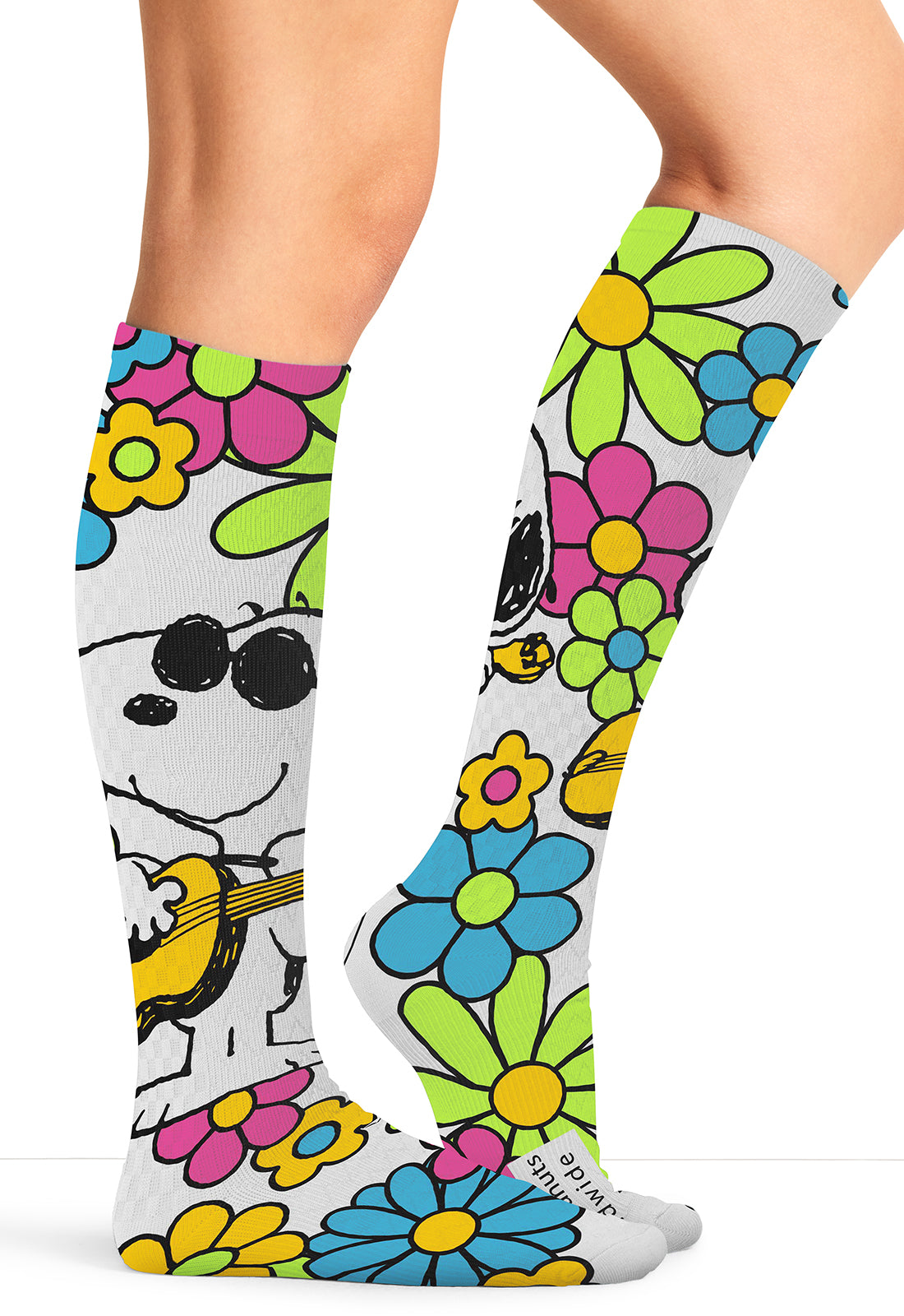 TF TOONS LEGWEAR Women's TPRINTSUPPOR Women's 10-15mmHg Compression Socks
