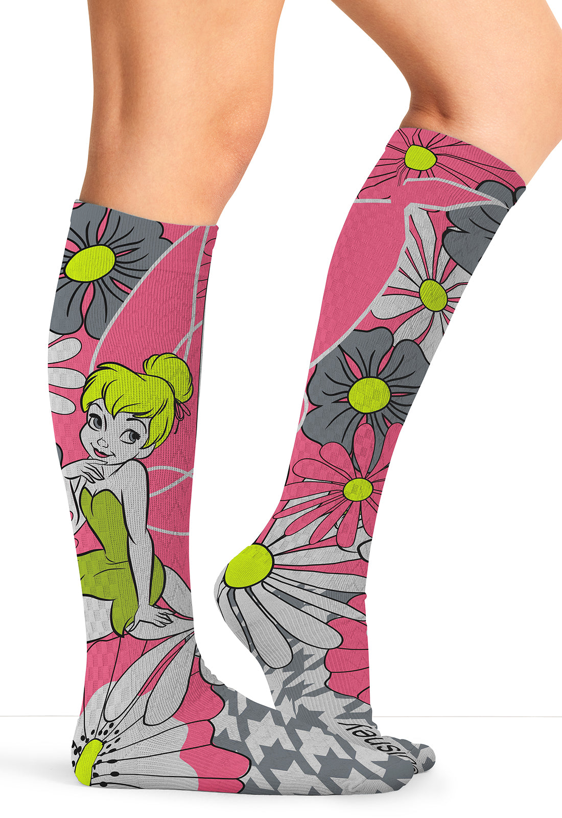 TF TOONS LEGWEAR Women's TPRINTSUPPOR Women's 10-15mmHg Compression Socks