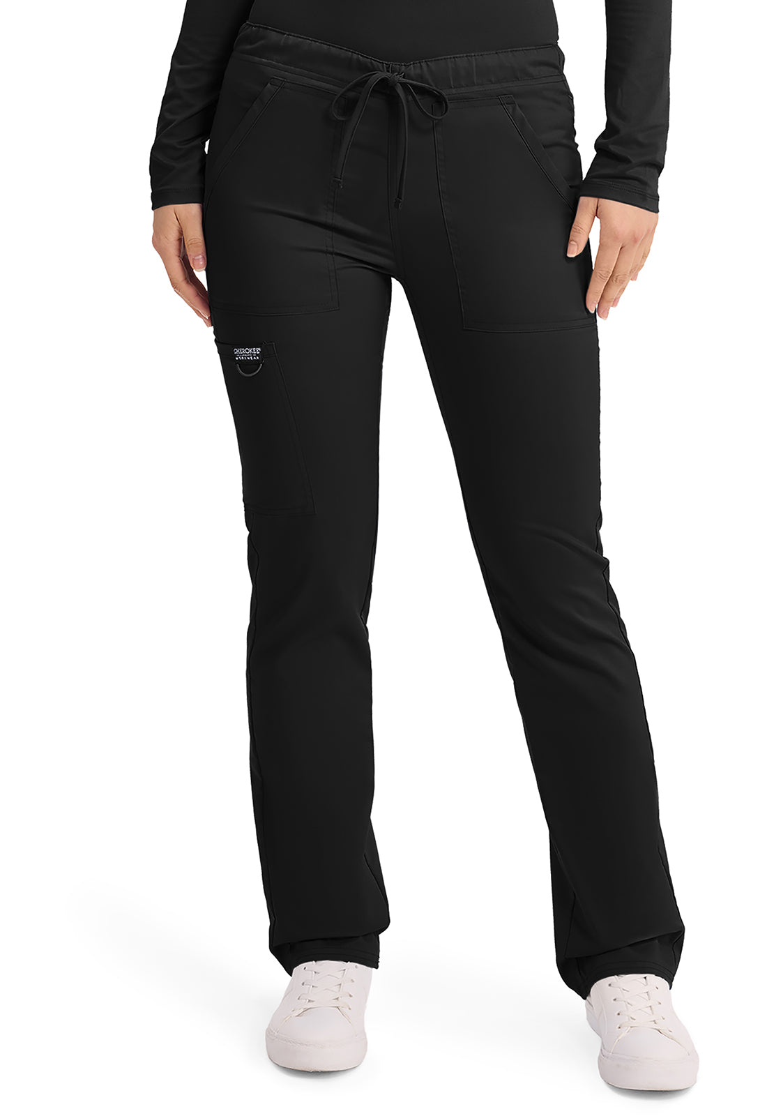 Cherokee WW Revolution Unisex WW020 Unisex Tapered Leg Drawstring Pant