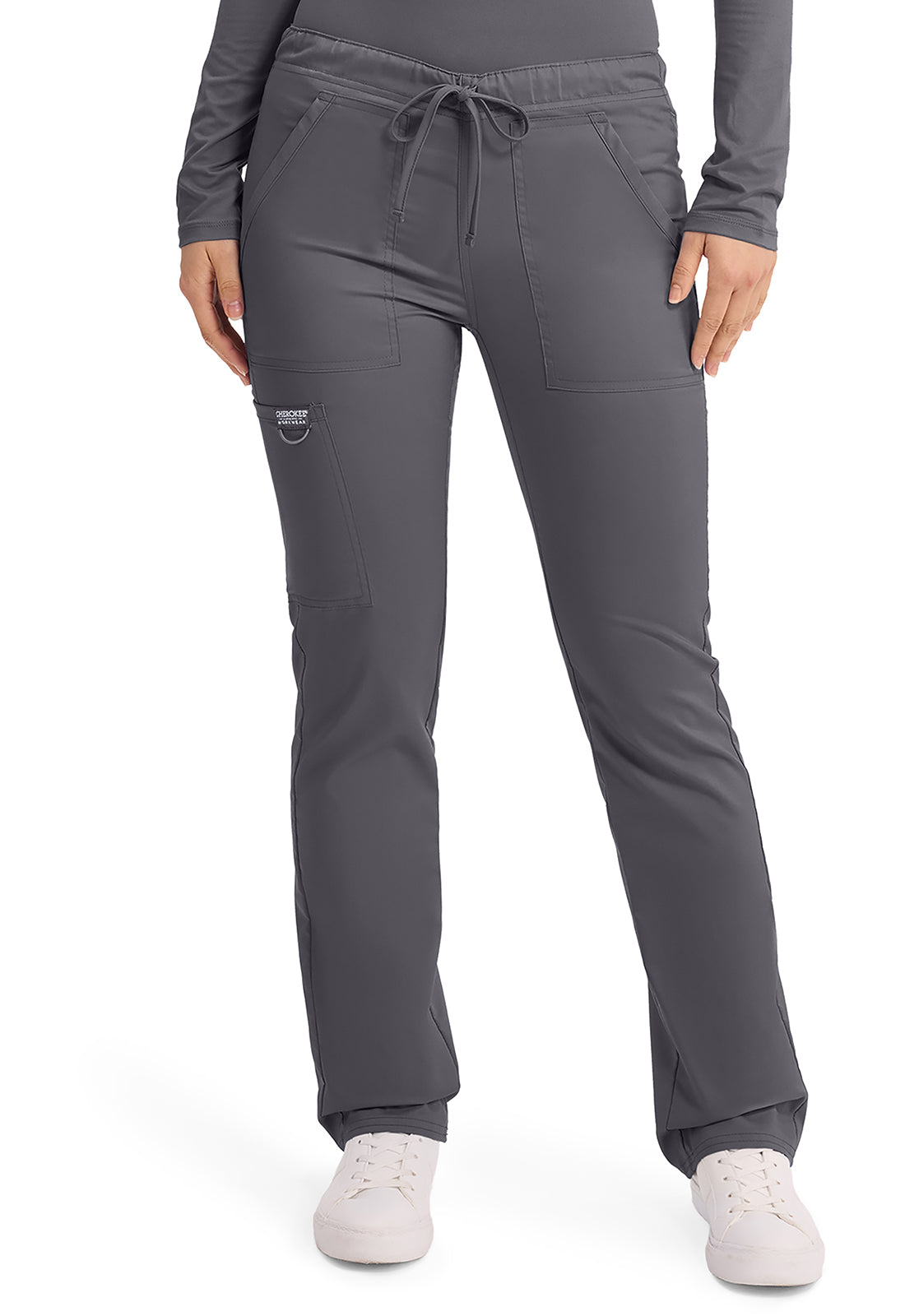 Cherokee WW Revolution Unisex WW020 Unisex Tapered Leg Drawstring Pant