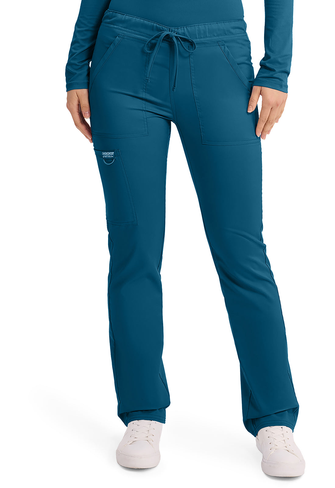 Cherokee WW Revolution Unisex WW020 Unisex Tapered Leg Drawstring Pant
