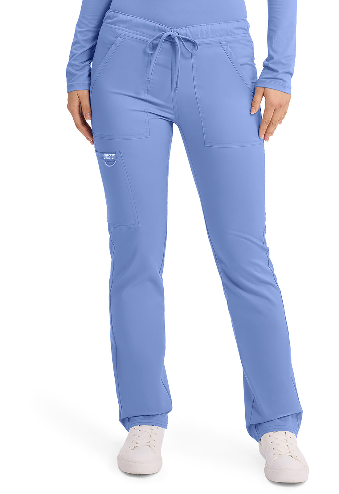 Cherokee WW Revolution Unisex WW020 Unisex Tapered Leg Drawstring Pant