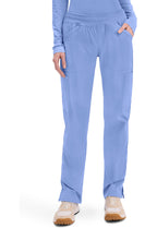 Cherokee WW Professionals Women's WW170 Mid Rise Straight Leg Pull-on Cargo Pant