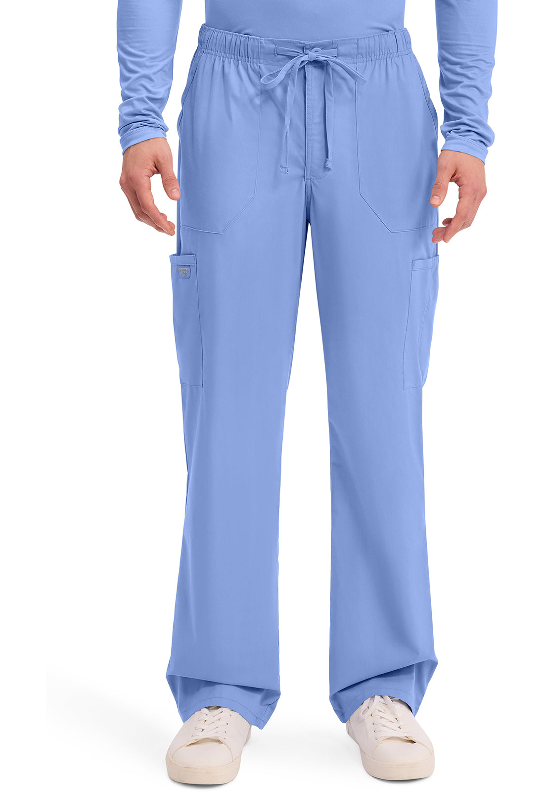 Cherokee WW Professionals Men's WW190 Men's Tapered Leg Fly Front Cargo Pant