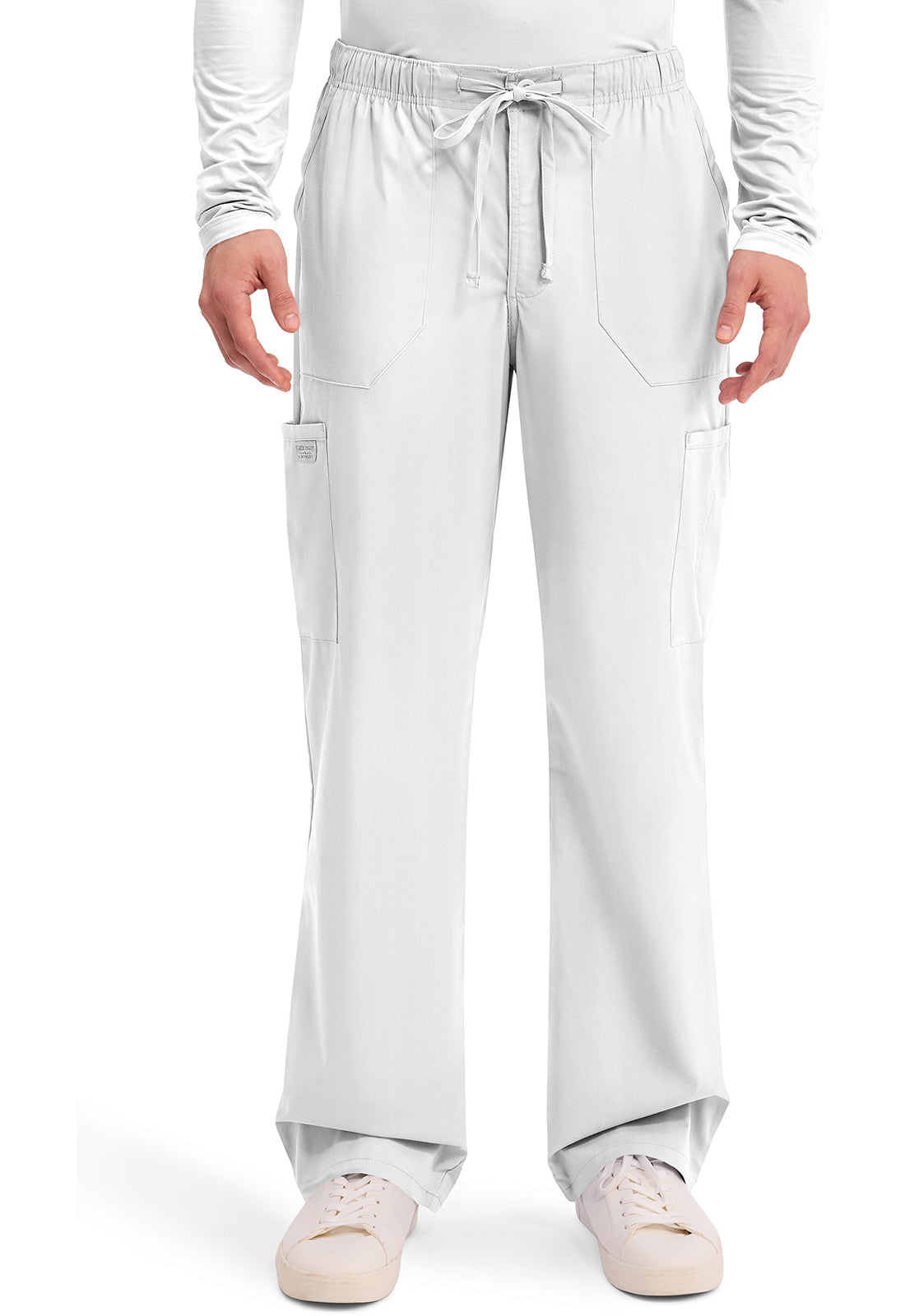 Cherokee WW Professionals Men's WW190 Men's Tapered Leg Fly Front Cargo Pant