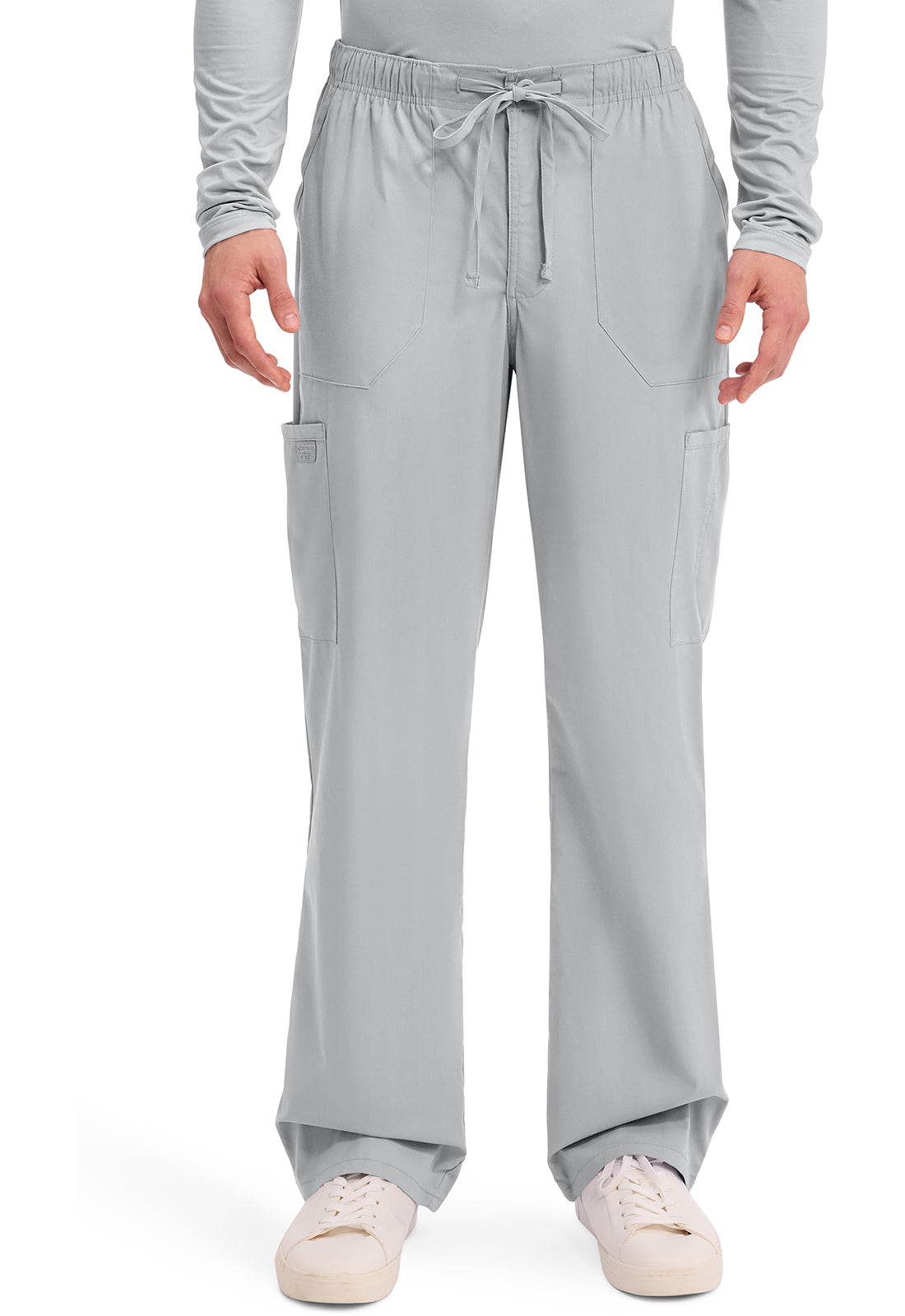 Cherokee WW Professionals Men's WW190 Men's Tapered Leg Fly Front Cargo Pant