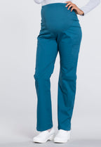 Cherokee WW Professionals Women's WW220 Maternity Straight Leg Pant