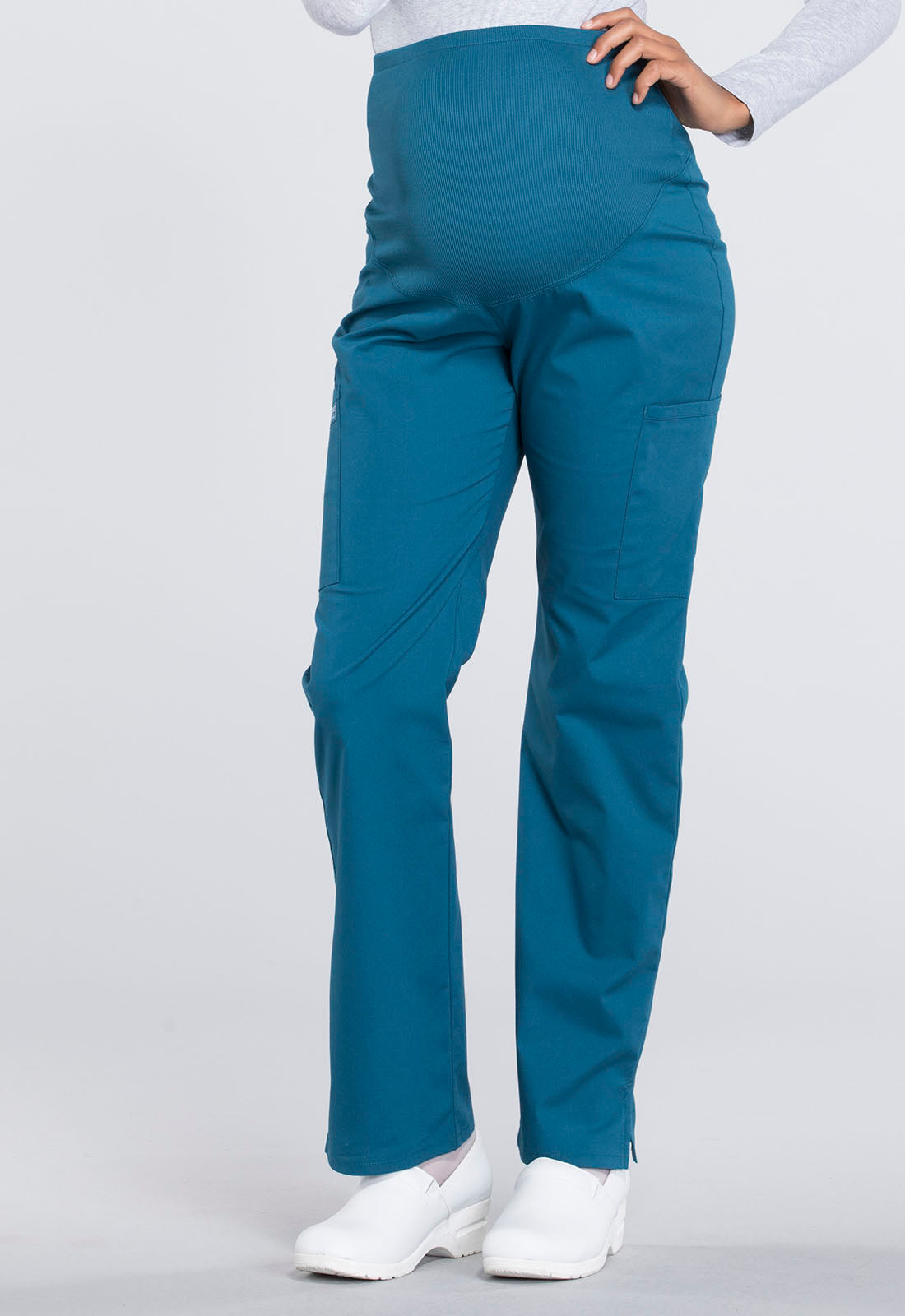 Cherokee WW Professionals Women's WW220 Maternity Straight Leg Pant