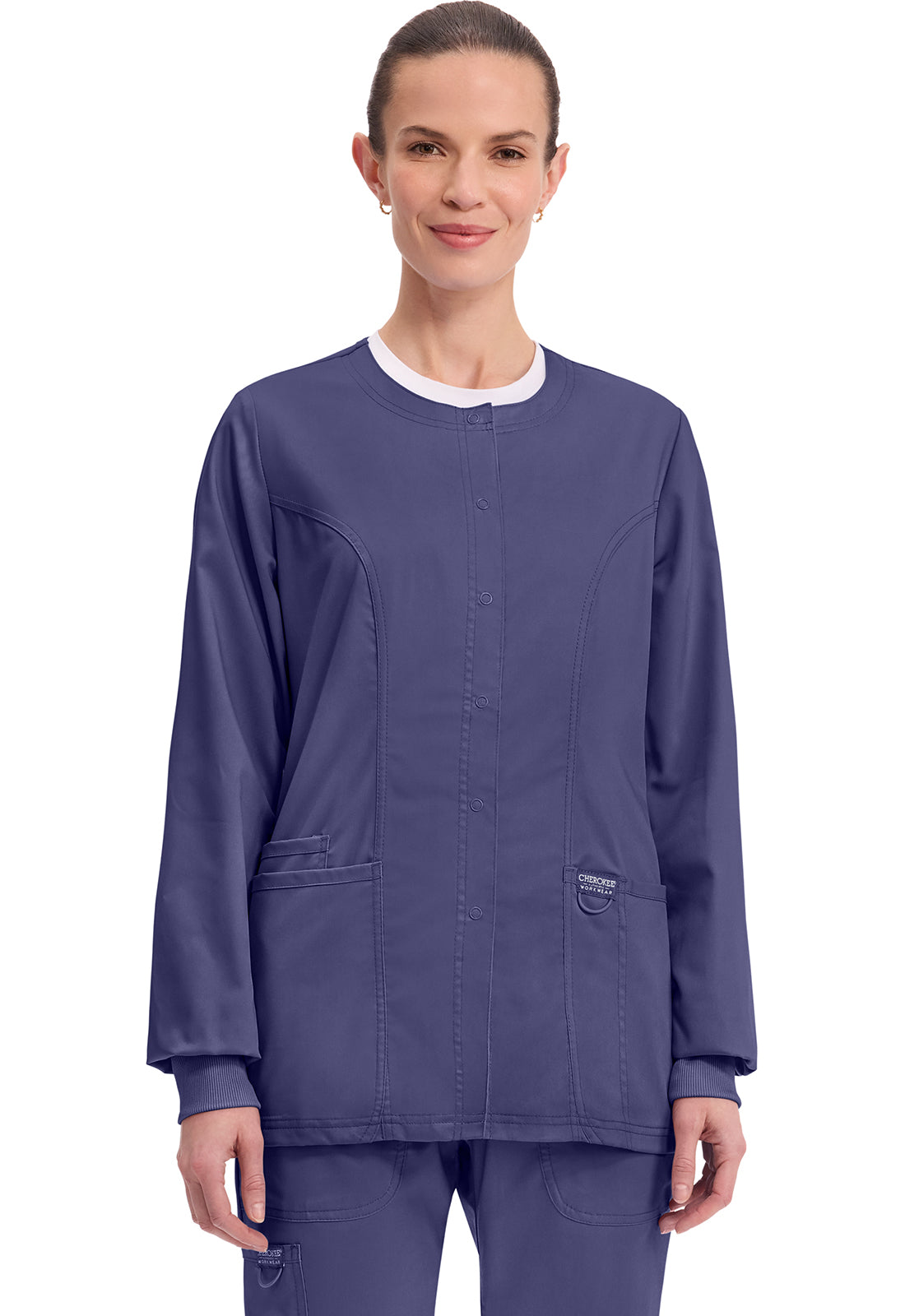 Cherokee WW Revolution Women's WW310 Snap Front Jacket