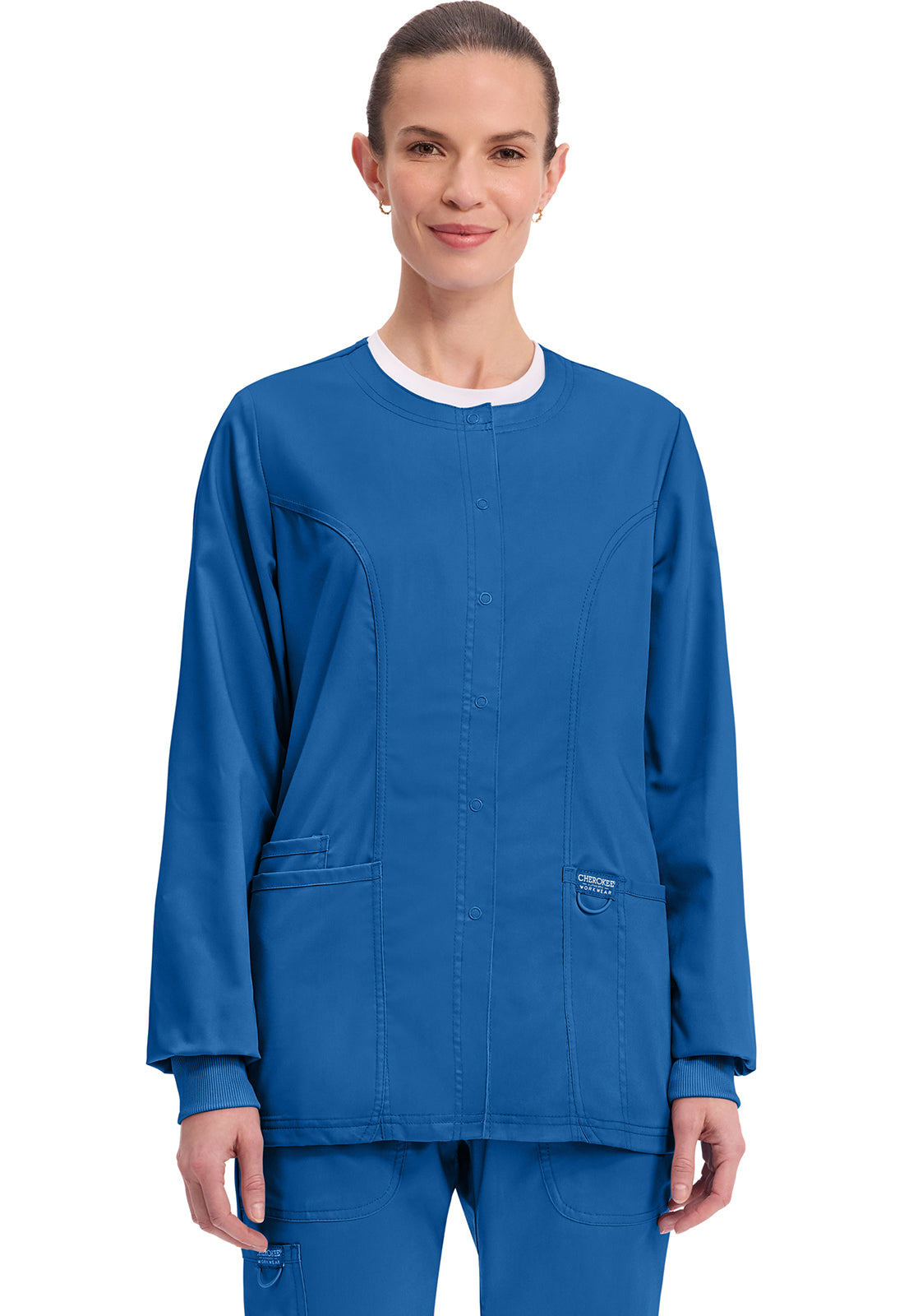 Cherokee WW Revolution Women's WW310 Snap Front Jacket