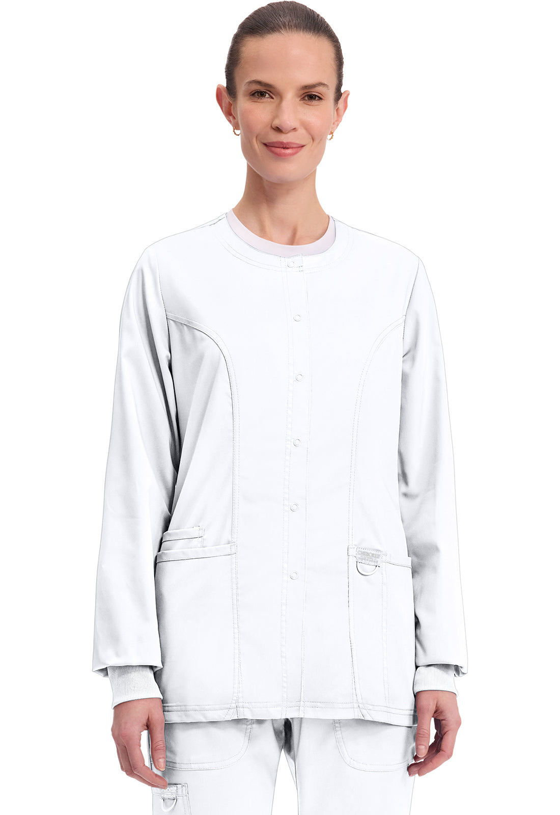 Cherokee WW Revolution Women's WW310 Snap Front Jacket