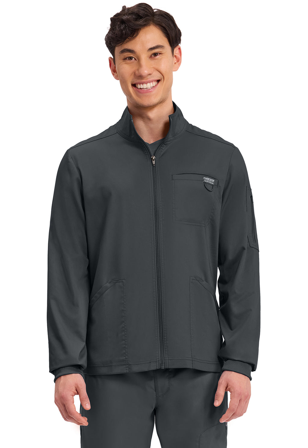 Cherokee WW Revolution Men's WW320 Men's Zip Front Jacket