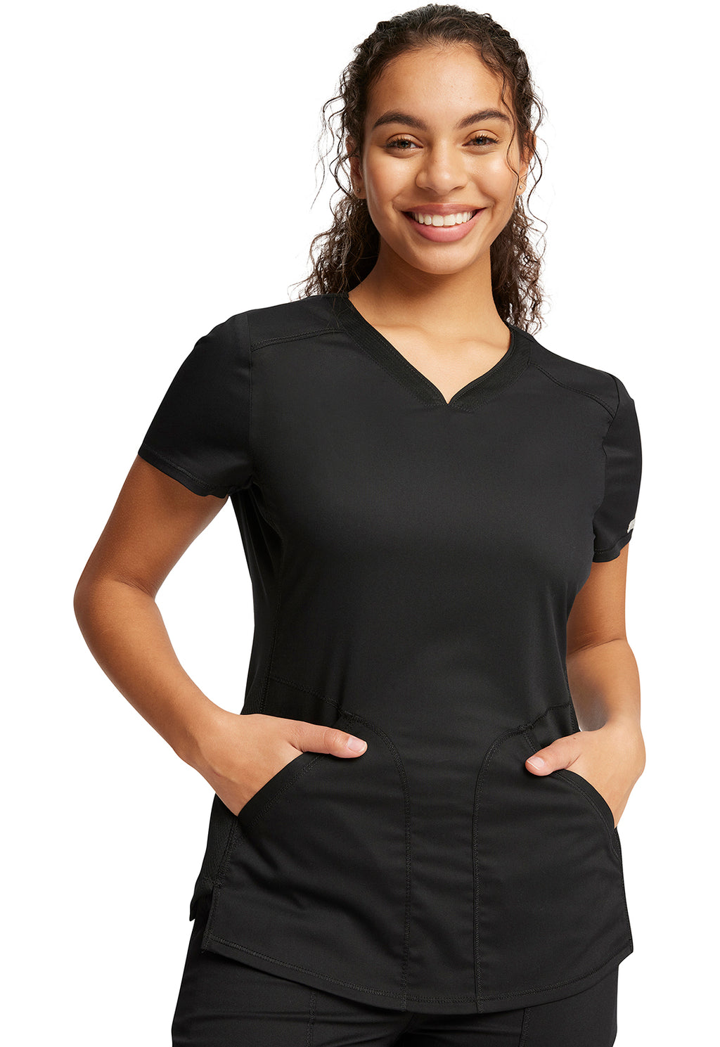 Cherokee WW Revolution Women's WW601 V-Neck Top