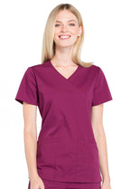 Cherokee WW Professionals Women's WW655 Mock Wrap Top