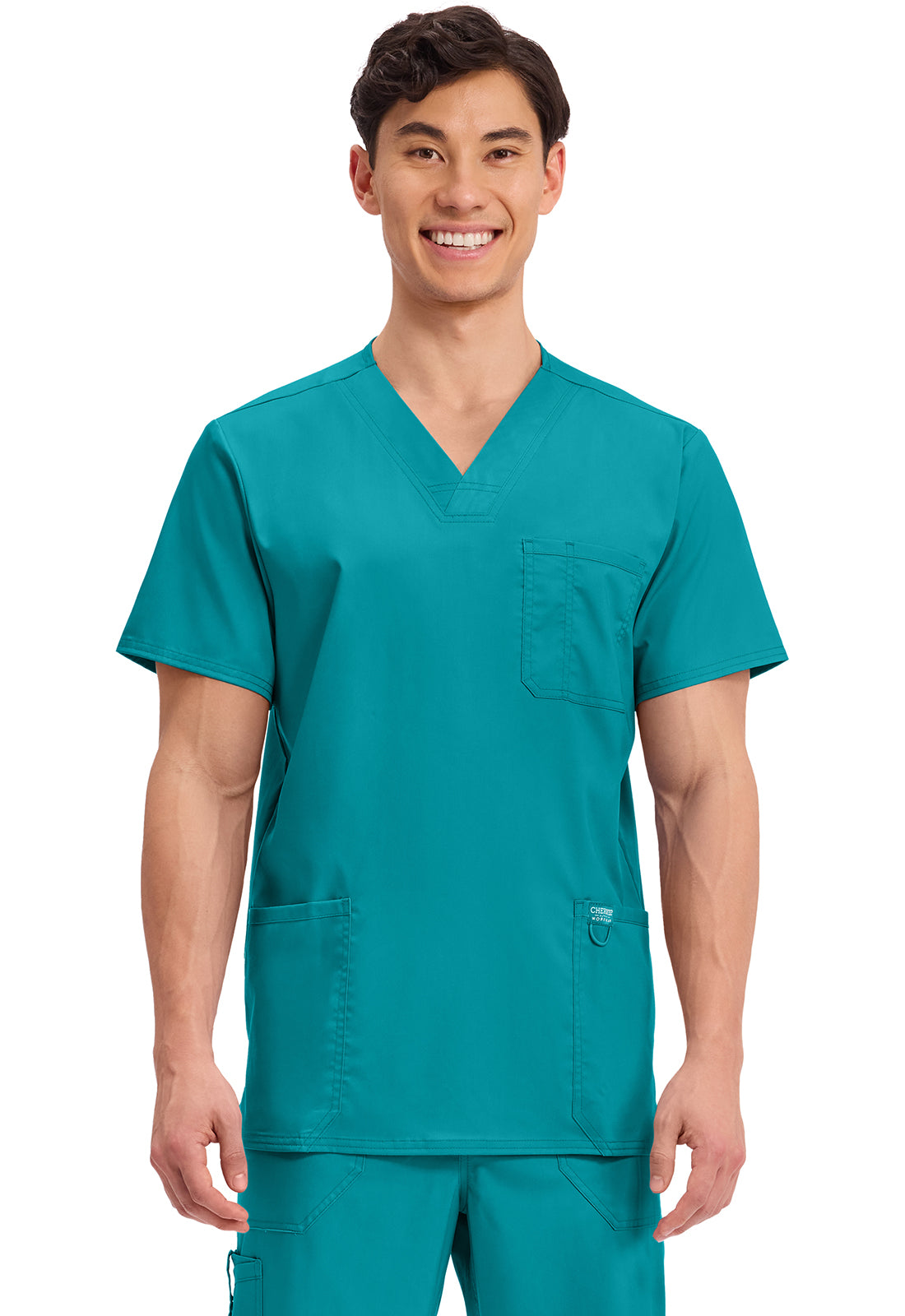 Cherokee WW Revolution Men's WW670 Men's V-Neck Top