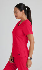 GRST011 Scarlet Red Side