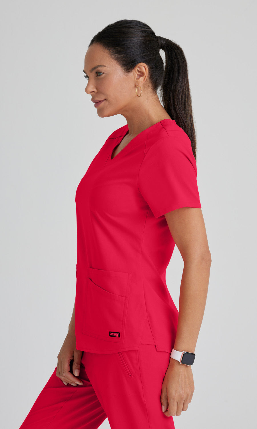GRST011 Scarlet Red Side