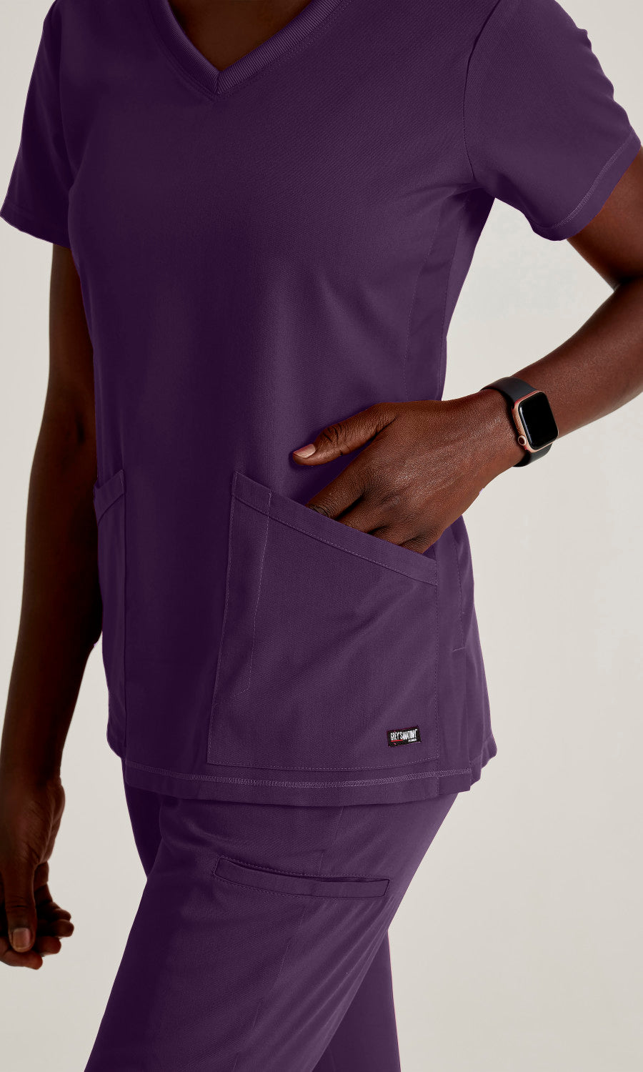 GRST045 Eggplant Detail