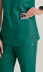 71166 Hunter Green Detail