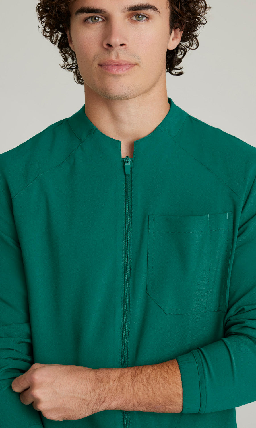 GSSW887 Hunter Green Detail