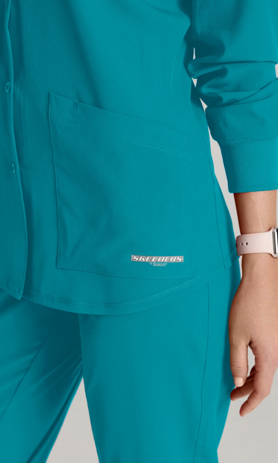 SK401 Teal Detail