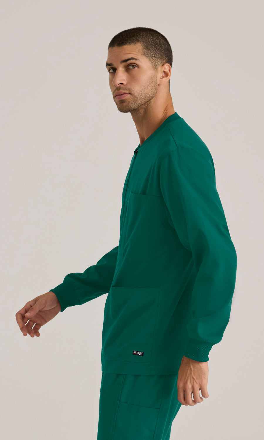 GRSW871 Hunter Green Side