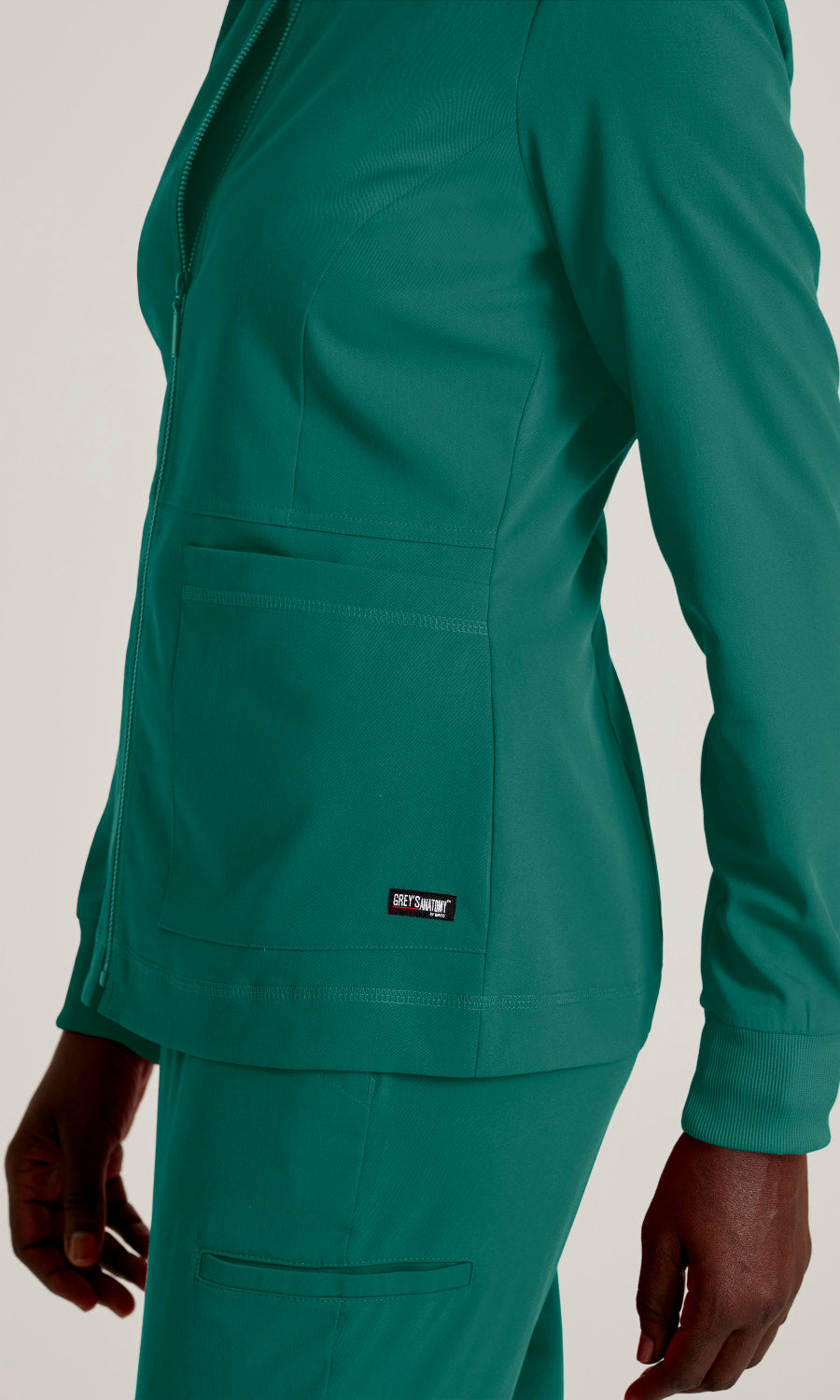 GRSW017 Hunter Green Detail