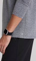 BOK803 Grey Heather Detail