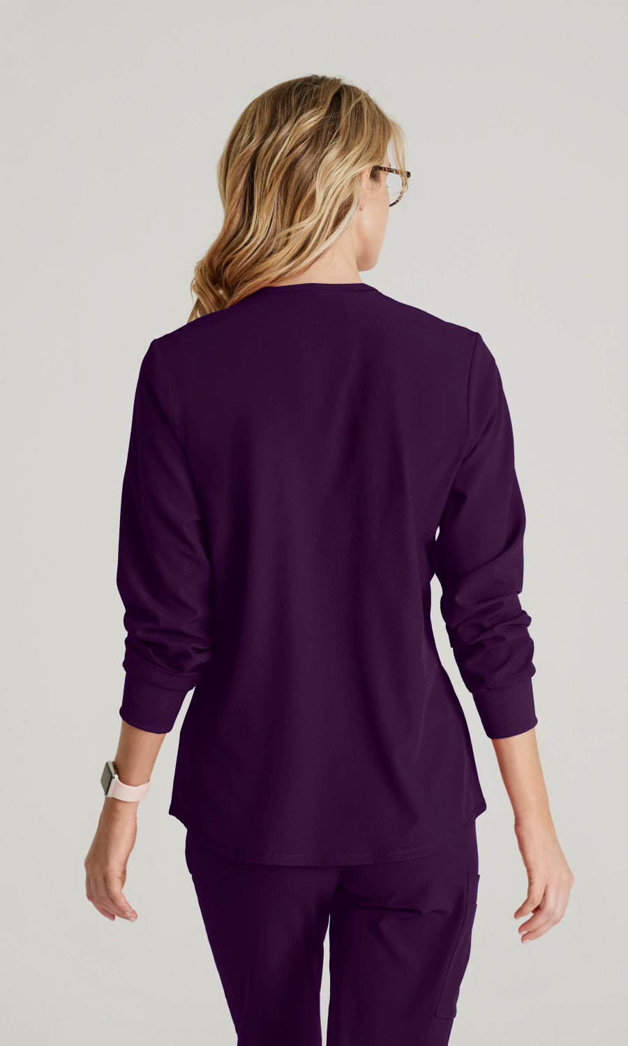 SK401 Eggplant Back
